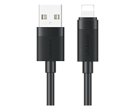 USAMS Kabel 12W Lightning do USB-A 1m czarny - 1569145 - zdjęcie 1
